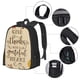 thumbnail image 2 of Disketp Thanksgiving With A Grateful Heart Mochila Minimalista de Gran Capacidad, Mochila de Viaje para Escuela, Trabajo o Uso Diario, 2 of 6