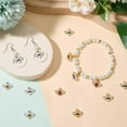 thumbnail image 3 of 1 Box 32Pcs 8 Colors Rhinestone Bee Charms Bulk Gold Honey Bee Charm Small Mixed Silver Yellow Alloy Enamel Spring Insect Pendants, 3 of 5