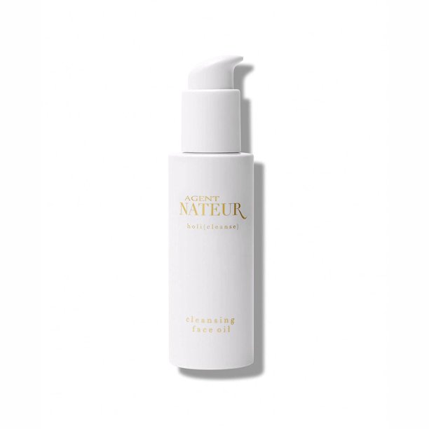 Agent Nateur - holi (limpieza) Aceite facial limpiador natural | Cuidado de la piel limpio y no tóxico de lujo (4 oz | 120 ml)