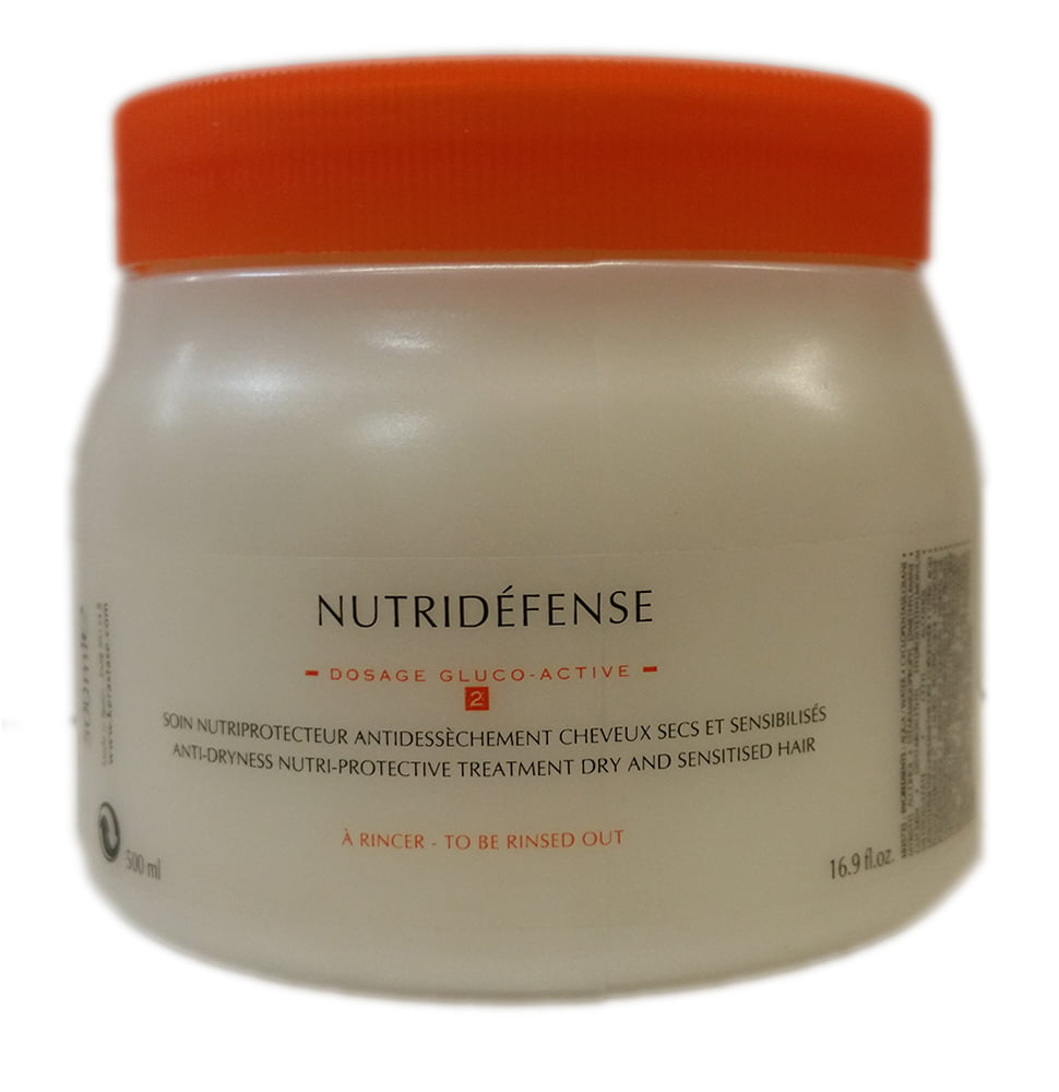 mentalitet hjælper bruge Kerastase Nutritive Nutridefense 2 Treatment for Dry and Sensitized Hair  (Size : 16.9 oz) - Walmart.com