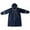 Navy, variant on Raincoat For Girls Boys Kids With School Bag Hood Children Solid Color Long Rain Waterproof Rain Jacket 5-6 Years