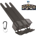 thumbnail image 4 of Dart Box, Portable ABS + Aluminum Alloy Dart Box 3 Sleeve Storage Dart Box with Hanging Loop, 4 of 4