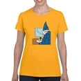 thumbnail image 1 of Stock Wizard Predicaments T-Shirt Women -Wilfred Hildonen Designs, Female 4X-Large, 1 of 4