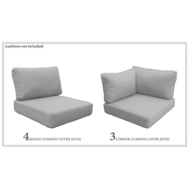 TK Classics Housse en Gris pour FLORENCE-08d