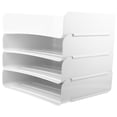 thumbnail image 4 of COOPHYA Desk File Organizer White 1Piece 12.77X10.22X9.82in, 4 of 8