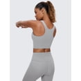 thumbnail image 2 of Top CRZ YOGA Butterluxe con Cuello Alto y Espalda Deportiva Gris M, 2 of 3