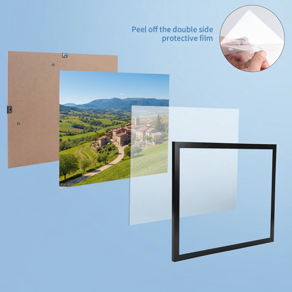 18 Pack 8.5x11 Picture Frame for Wall Mount and Tabletop Display