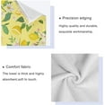 thumbnail image 4 of GZHJMY Towel Set of 3,Summer Lemon 1 Bath Towel, 1 Towel, 1 Small Square Towel, Strong Soft and Compact Absorbent Yoga Gym Hotel Excellent Choice., 4 of 7