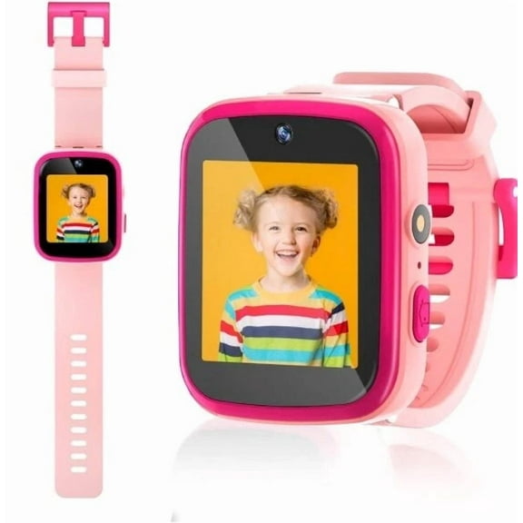OLIVE- Kids Smart Watch For 3-12 Year Old Girls Toddler Hd Dual Camera Smart Watch Mult