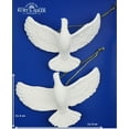 thumbnail image 5 of Ornament Friendship Dove de resina de Kurt Adler, 4,5 cm, juego de 2, 5 of 5
