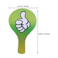 thumbnail image 2 of unbranded 3Ud Paletas Dobles De PVC Para Aula De Mano Con Multicolor, 2 of 7