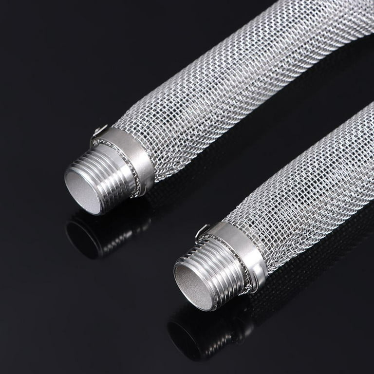 6 12 Inch Household Durable Kitchen Stainless Steel Mesh Strainer Tube Home Beer Brewing Beer Filter Bazooka Filter 12 INCH Walmart