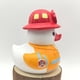 thumbnail image 2 of Cosplaying Duck Figure, Duck Creative Home Resin Ornament(firefighter duck), 2 of 4