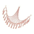 thumbnail image 1 of Hamac en Peluche Filet Jouet Macramé Boho Hamac Filet Présentoir de Salon Rangement, 1 of 9