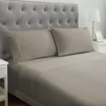 thumbnail image 2 of Modern Threads 4-Piece Microfiber Khaki Adult Sheet Set, California King, 2 of 4
