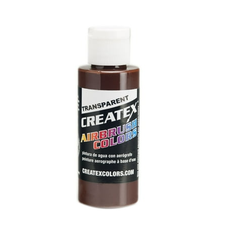 Createx Airbrush Color, Regular, 2 oz., Dark Brown