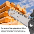thumbnail image 4 of TFixol 130mm Guide Plate Electric Chain-Saw Guide Plates Chain-Saw Accessory Metal Accessories Replaceable, 4 of 7