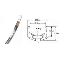 SunRingle CR18 29"/700c Rim, 32h - Silver