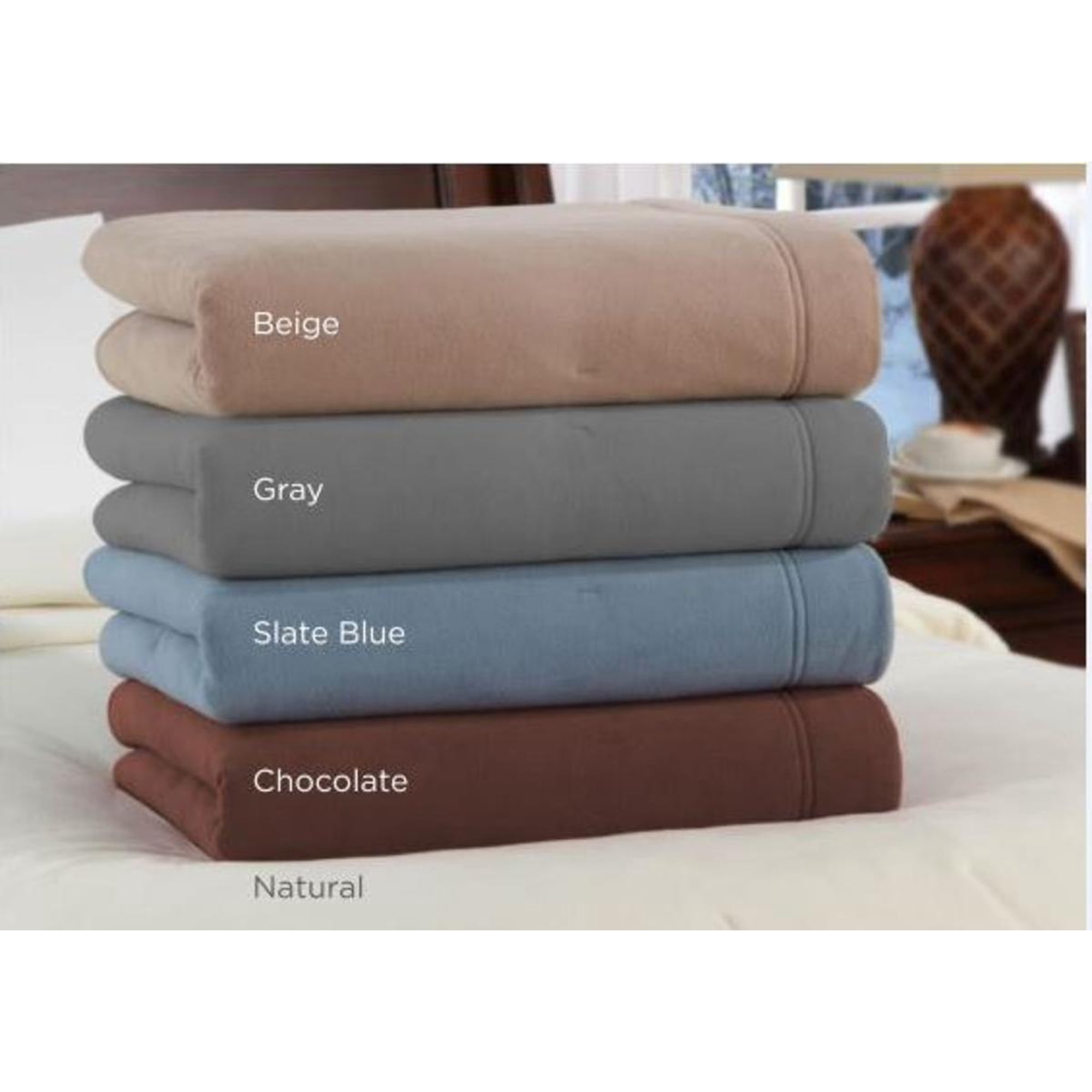 Soft Heat Luxury Micro-Fleece Electric Heated Warming Blanket - Twin -  Walmart.com