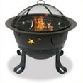 thumbnail image 2 of Endless Summer Oil Rubbed Bronze Wood Burning Outdoor Firebowl with Stars And Moons, 2 of 5