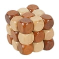 thumbnail image 1 of Bloques de Construcción Con Cerradura Madera Para Niños Hugo Rompecabezas Cubo de Juguete Pequeño Cerradura Ming, 1 of 4