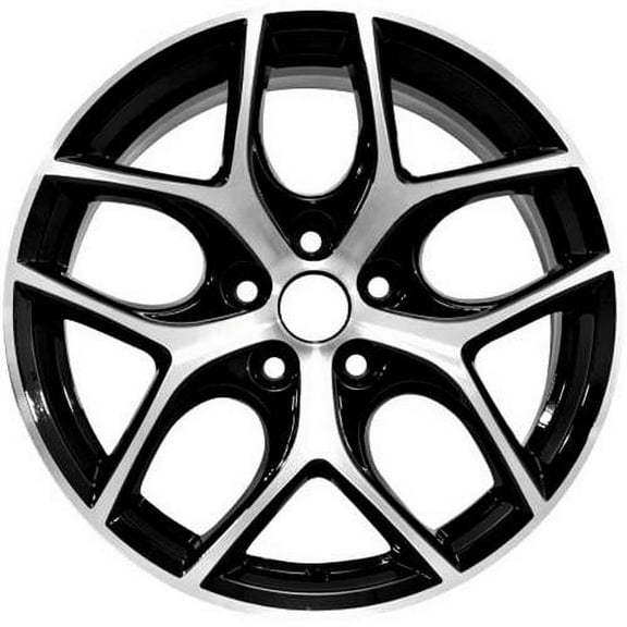 17x7 in Wheel for FORD FOCUS 2015-2018 BLACK Reconditioned Aluminum Rim