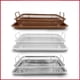 thumbnail image 1 of Cesta de acero inoxidable para hornear Utensilios para hornear en el horno Utensilios para hornear Accesorios para freidoras de aire Plato para barbacoa al aire libre Juego de platos para barbacoa, 1 of 3