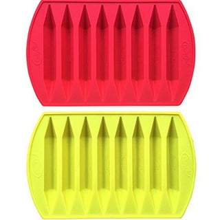 4 Pack Assorted Crayon Mold Cavities 3D Crayon Silicone Mold