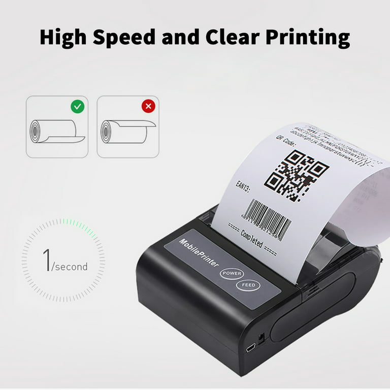 80mm Thermal Receipt Printer Mini Thermal Receipt Printer Pos Mobile Pos  80mm Label printer Printer Thermal