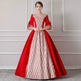 thumbnail image 2 of KEMAO Rococo Baroque Marie Antoinette Dresses 18th Century Renaissance Costumes Historical Period Dress Ball Gown, 2 of 4