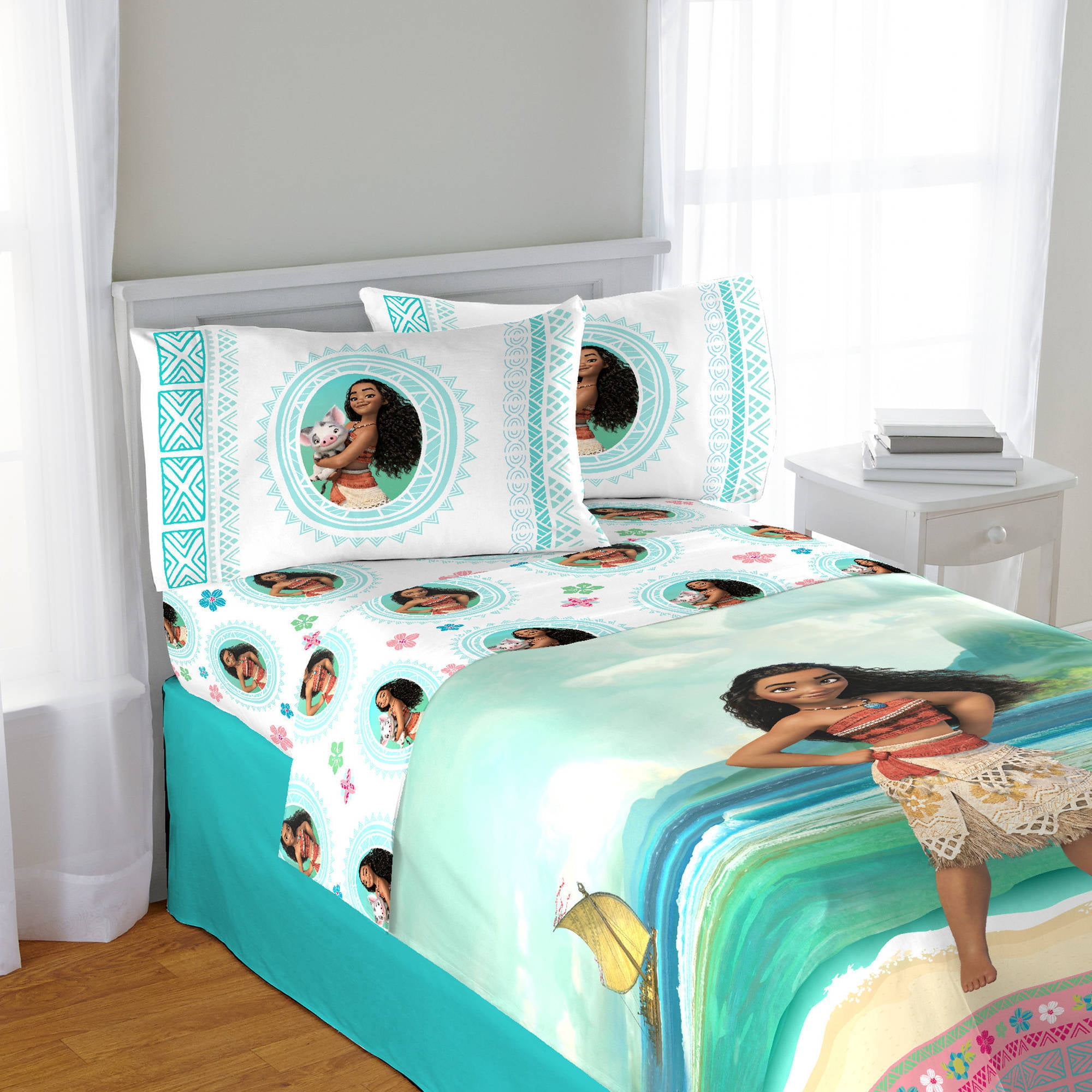 Disney Moana Sheet Set Walmart