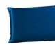 thumbnail image 3 of Funda de almohada Yinane Seda con Cremallera Oculta Azul real, 3 of 8