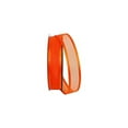 thumbnail image 1 of Reliant Ribbon 25765-058-09C 10.5 in. 100 Yards Sheer Satin Edge Value Ribbon, Orange, 1 of 1