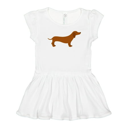 

Inktastic Dachshund Gift Toddler Girl Dress