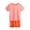 Orangeâ‘¡, variant on qucoqpe Boys Girls Mesh Quickly Dry Sports Suit 2PC Outdoor Running Hiking Breathable Football Sports Training Thin Color Blocking Singlet Top Shorts Sportswear 2-Piece Set Kids