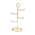 thumbnail image 4 of Soporte de exhibición de joyería Organizador Regalos de inauguración de la casa Adornos Soporte multifuncional de metal para tiendas Brazaletes Mujeres Pendientes Collares colgante Estilo A Salvador Soporte de exhibición de joyería, 4 of 10