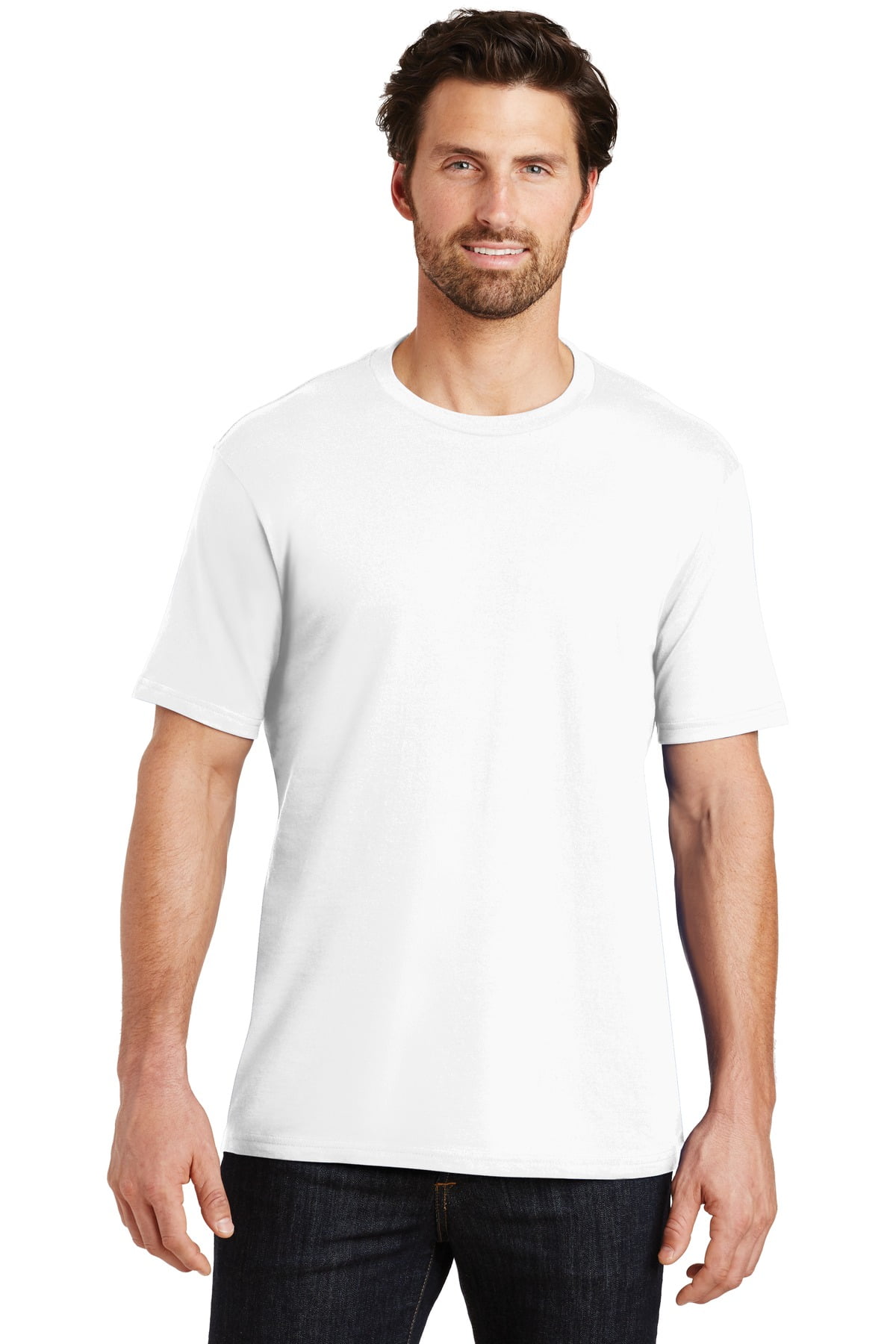 District &174; Tee Poids Parfait &174;. Dt104 m Blanc Éclatant