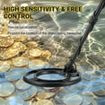 thumbnail image 4 of Metal Detector for Adults Professional High Sensitivity Waterproof Search Coil 4 Adjustable Modes LCD Backlight Display Pinpoint Function Ideal for Gold Detection, 4 of 7