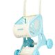 thumbnail image 4 of Juego de carrito de compras para casa de muñecas, cocina, juguetes de frutas cortadas, cochecito de supermercado, simulación para niños, regalos, azul, 4 of 5