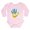 Petal Pink, variant on CafePress - Ukraine Body Suit - Long Sleeve Cotton Baby Bodysuit