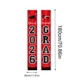 thumbnail image 3 of Pancartas de graduación 2026 para el porche – Letreros de felicitación para la clase de 2026 para la puerta, ideales para fiestas de graduación de preparatoria y universidad, tanto para exteriores c, 3 of 6