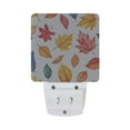 thumbnail image 5 of Yayeee LED Night Light for The Home Plug in With Light Sensors 2 Pack, Blue Leaves, 5 of 6
