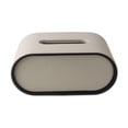 thumbnail image 1 of Funda para caja de pañuelos, caja para pañuelos, soporte para caja de pañuelos de papel, dispensador de pañuelos creativo de lujo ligero, soporte para Gris, 1 of 8