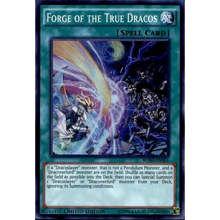 YuGiOh Breakers of Shadow Forge of the True Dracos