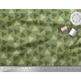 thumbnail image 3 of Soimoi Rayon Fabric Triangle Block Print Fabric by Yard 56 Inch Wide, 3 of 3