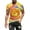 Yellow#01, variant on T-Shirt for Men Plus Size Tie-Dye Print Crew Neck Short Sleeve Tops Casual Oversized Fitness Sports Shirts Summer Basic Graphic Tee
