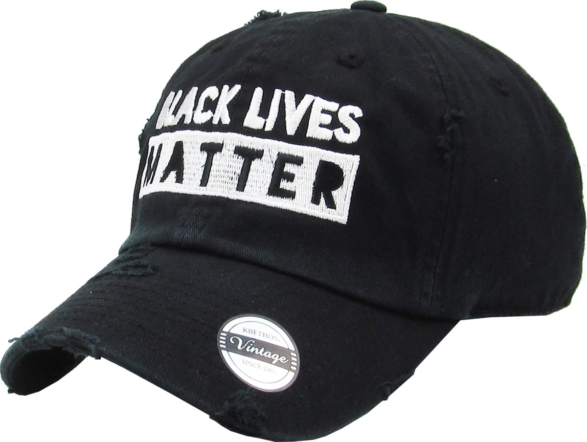 Black Lives Matter Adjustable Fitted Hat Mans Outdoor Visor Hats Baseball Cap