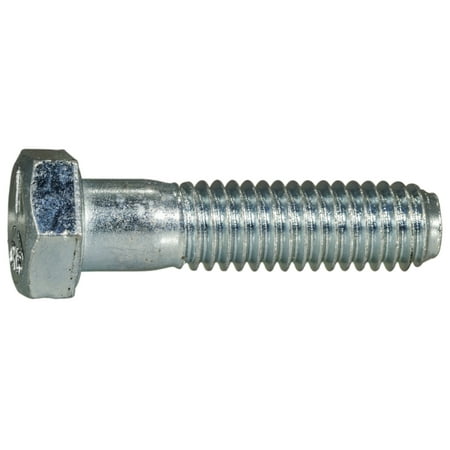 3/8 -16 x 1-1/2 Zinc Plated Grade 5 Steel Coarse Thread Hex Cap Screws