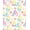 Pink, Pattern 5, variant on ODIKA 4'x6' Machine Washable Non-Slip Area Rug, Literacy Labyrinth Interlocking Alphabet Adventure High Traffic Rug, Orange, 689973