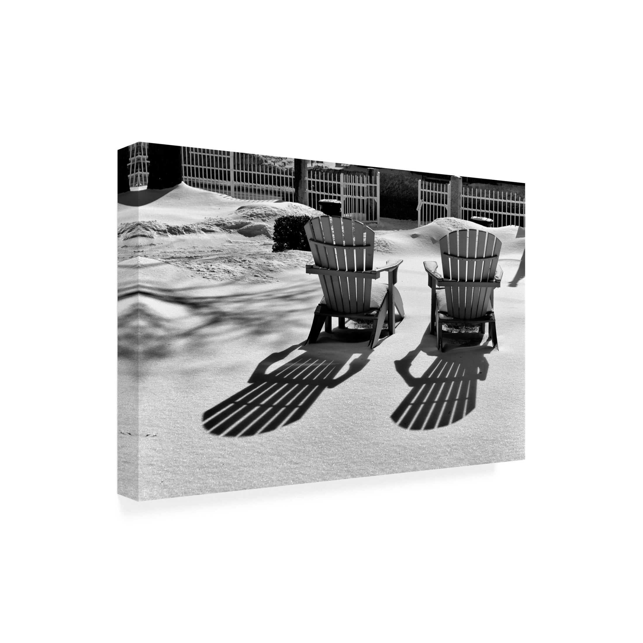 Trademark Fine Art John Hoey Winter Chill Canvas Wall Art